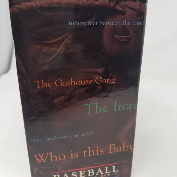 Legendary Ken Burns BASEBALL  9 Inning VHS Box Set Vintage Sports Docu-Series - Picture 10 of 13